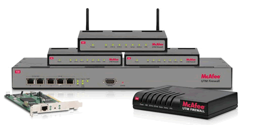 McAfee UTM Range
